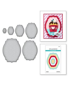 Spellbinders Labels 36 Dies (S4-418) Spellbinders Labels 36 Dies (S4-418)