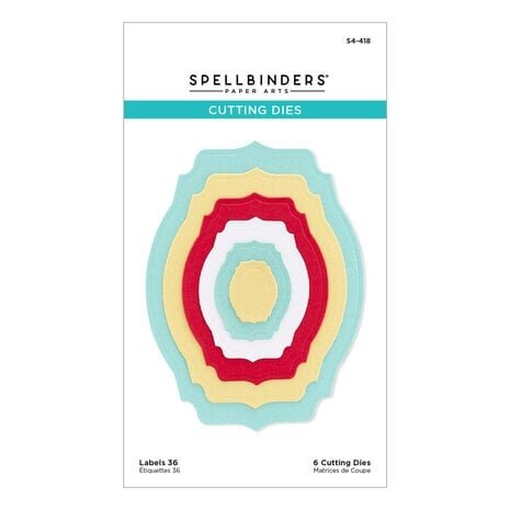 Spellbinders Labels 36 Dies (S4-418) Spellbinders Labels 36 Dies (S4-418)