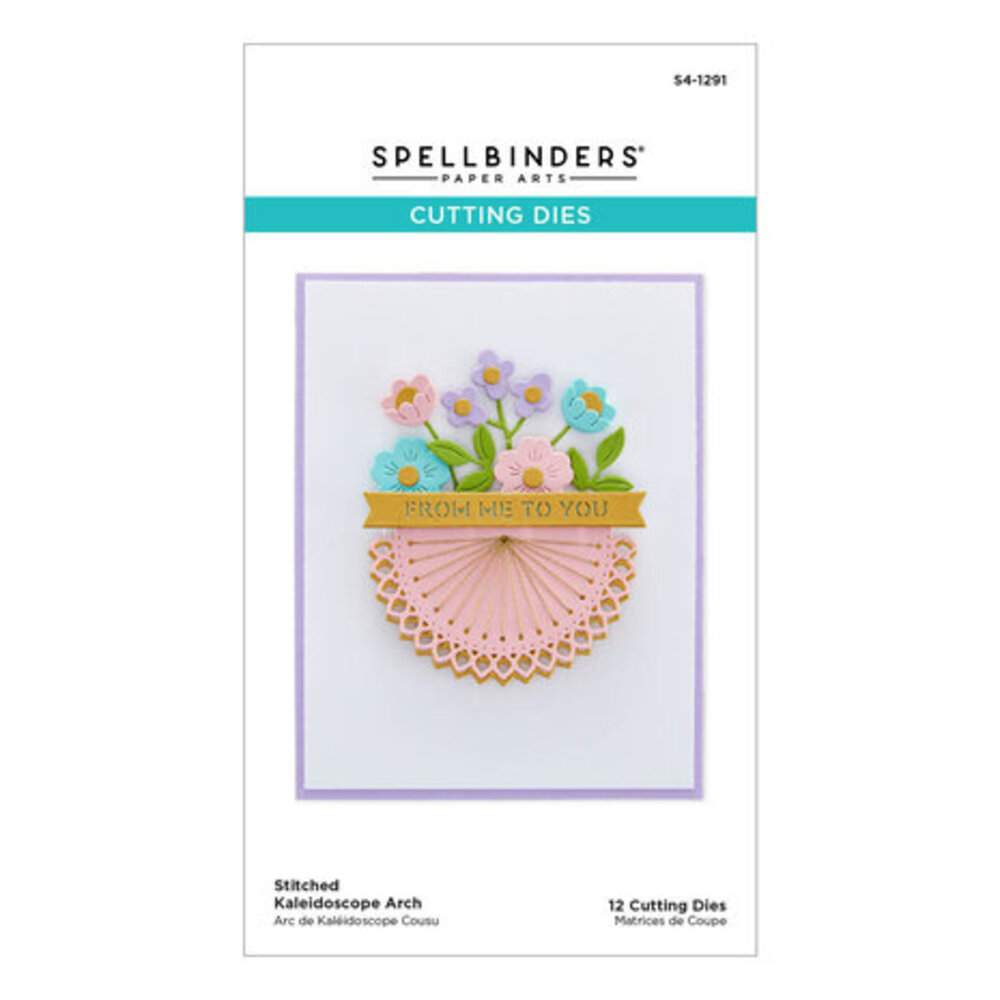 Spellbinders Stitched Kaleidoscope Arch Dies (S4-1291) Spellbinders Stitched Kaleidoscope Arch Dies (S4-1291)