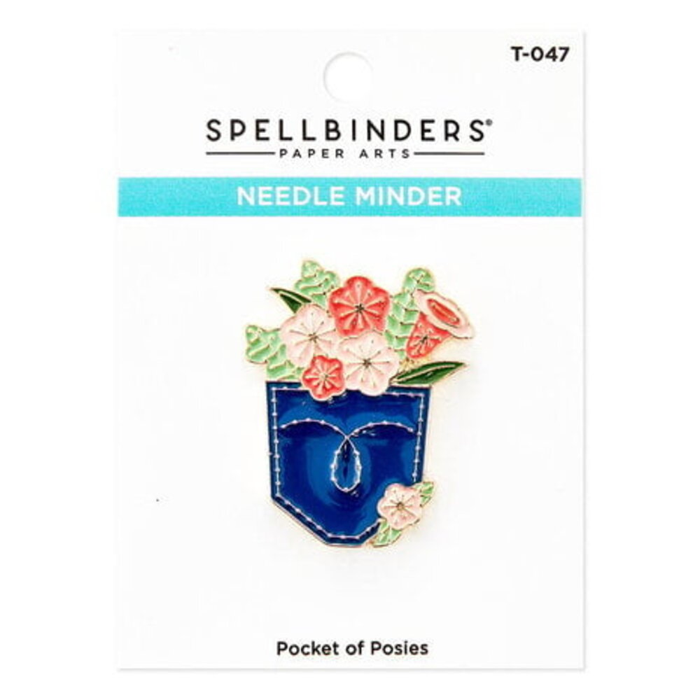 Spellbinders Pocket of Posies Needle Minder (T-047) Spellbinders Pocket of Posies Needle Minder (T-047)