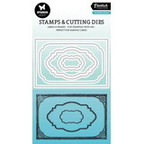Studio Light Essentials Stamp & Die Ephemera Frames (SL-ES-SCD69)