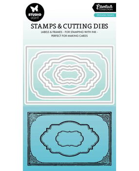 Studio Light Essentials Stamp & Die Ephemera Frames (SL-ES-SCD69)