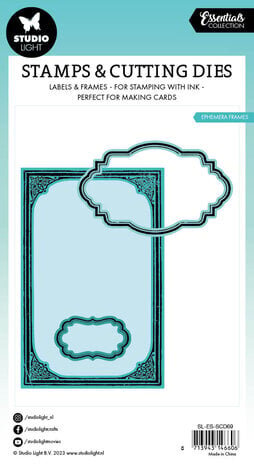 Studio Light Essentials Stamp & Die Ephemera Frames (SL-ES-SCD69) Studio Light Essentials Stamp & Die Ephemera Frames (SL-ES-SCD69)