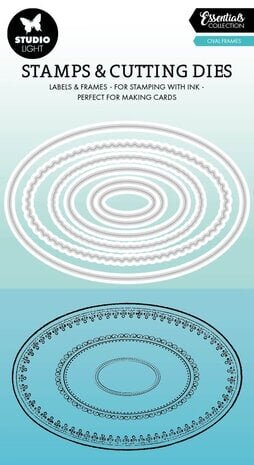 Studio Light Essentials Stamp & Die Oval Frames (SL-ES-SCD70)