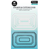 Studio Light Essentials Stamp & Die Label Frames (SL-ES-SCD71)