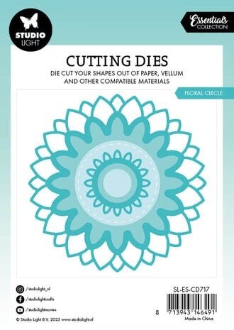Studio Light Essentials Snijmal Floral Circle (SL-ES-CD717) Studio Light Essentials Snijmal Floral Circle (SL-ES-CD717)