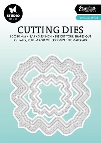 Studio Light Essentials Snijmal Bracket Shape (SL-ES-CD718) Studio Light Essentials Snijmal Bracket Shape (SL-ES-CD718)