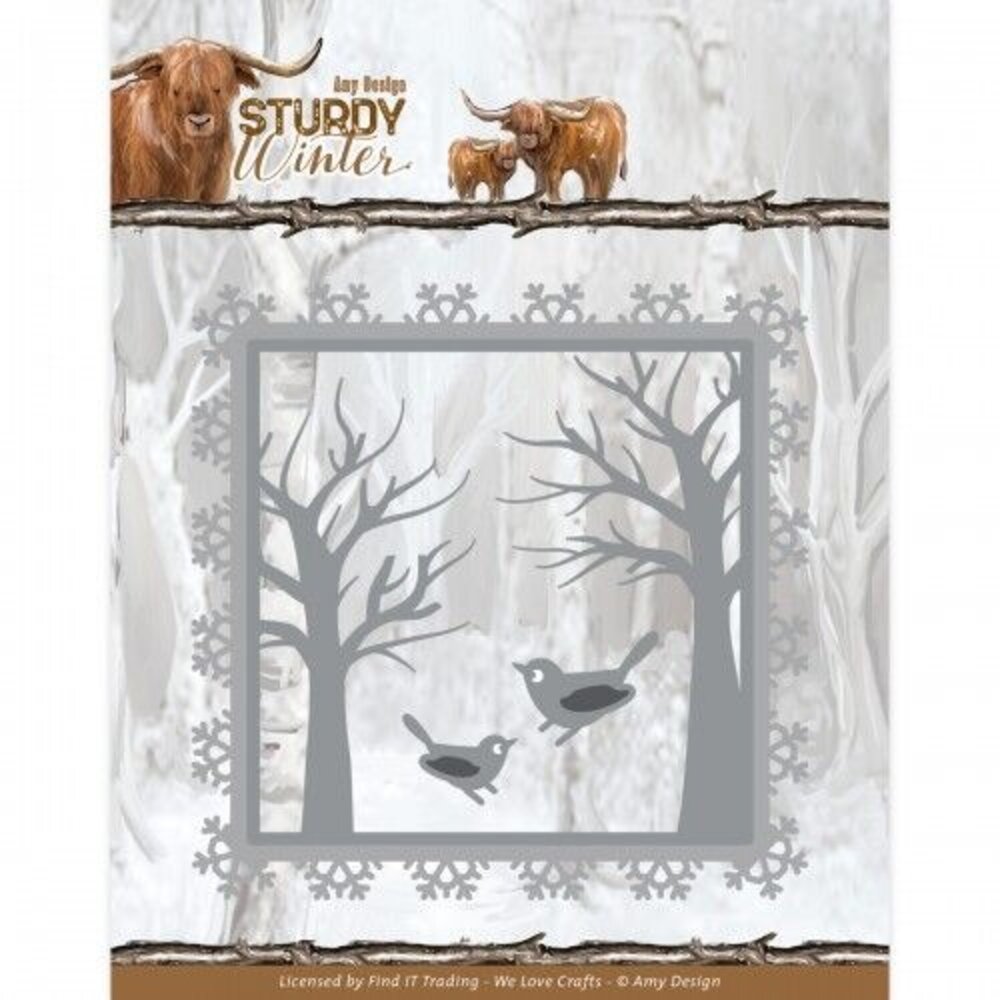 Amy Design Sturdy Winter Winter Frame Dies (ADD10308)