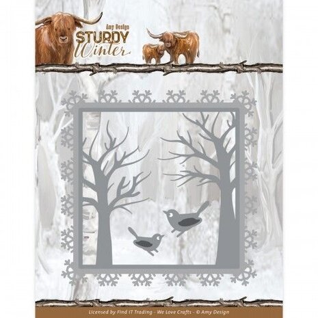 Amy Design Sturdy Winter Winter Frame Dies (ADD10308)