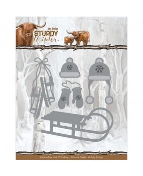 Amy Design Sturdy Winter Winter Toys Dies (ADD10309)