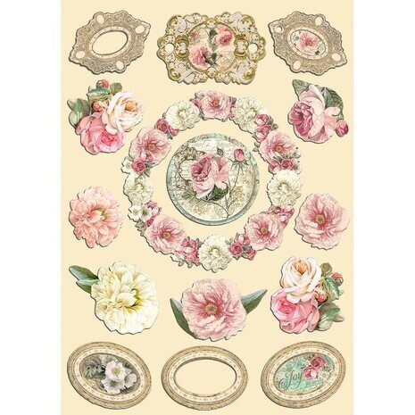 Stamperia Precious Wooden Shapes A5 (KLSP151) Stamperia Precious Wooden Shapes A5 (KLSP151)