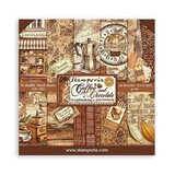 Stamperia Coffee and Chocolate 12x12 Inch Paper Pack (SBBL144)