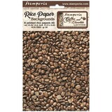 Stamperia Coffee and Chocolate Rice Paper Backgrounds A6 (DFSAK6012)