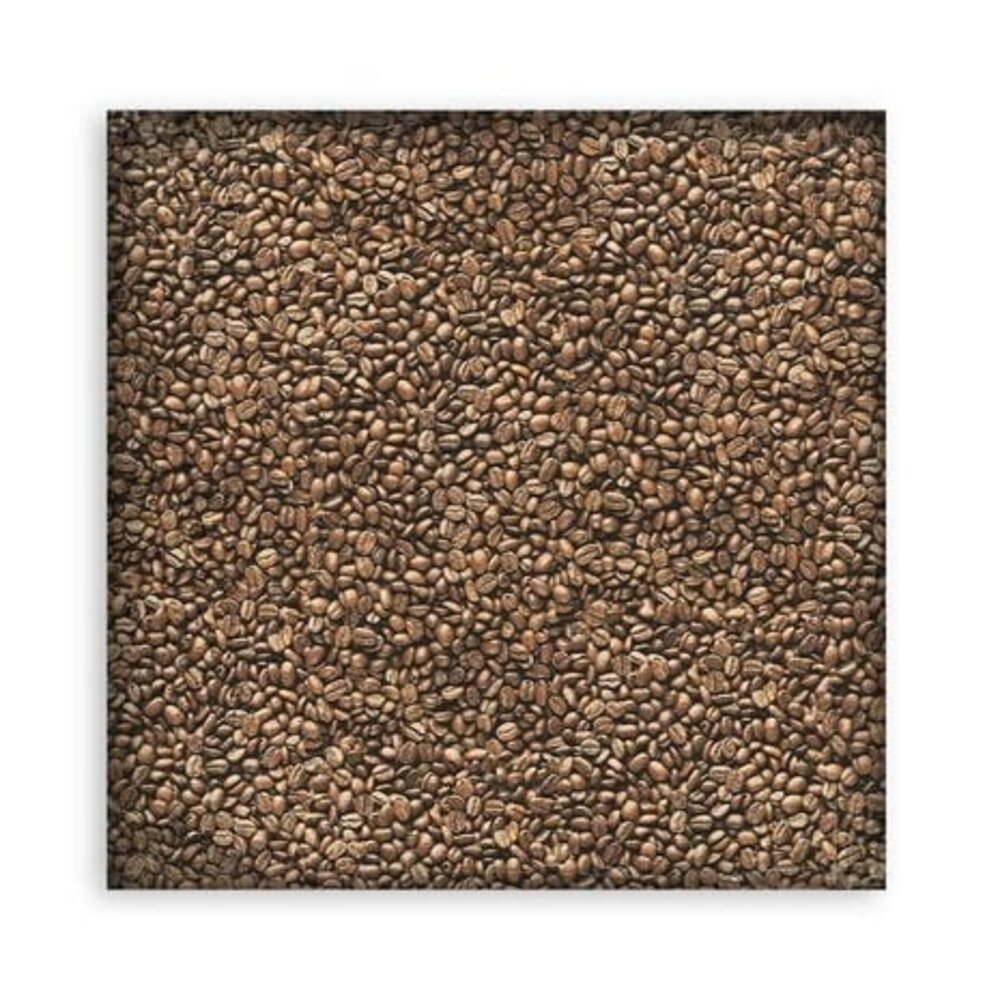 Stamperia Coffee and Chocolate 12x12 Inch Fabric Sheets (SBPLT19) Stamperia Coffee and Chocolate 12x12 Inch Fabric Sheets (SBPLT19)