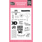 Echo Park Love Notes I Cross My Heart Clear Stamps (LN344043)