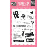 Echo Park Love Notes Love Is All You Need Clear Stamps (LN344044)