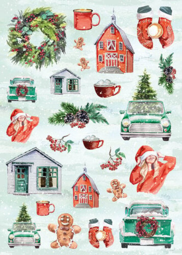 Studio Light Winter Fun A4 DIY Block (SL-ES-DCB59)