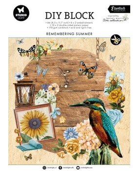 Studio Light Remembering Summer A4 DIY Block (SL-ES-DCB61)