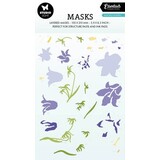 Studio Light Essentials Blue Bell Flowers A5 Masking Stencil (SL-ES-MASK247)*