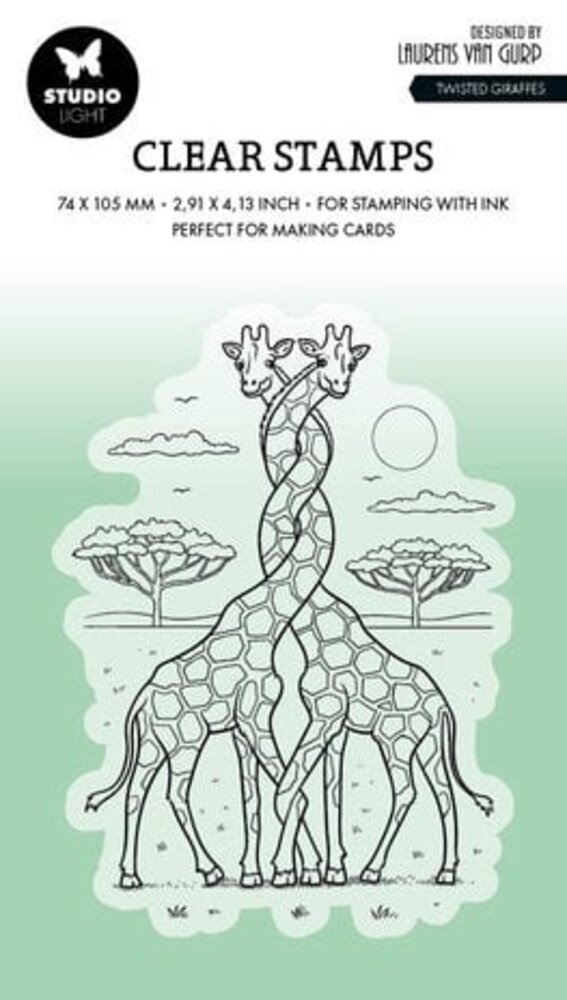 Studio Light Essentials Clear Stamps Twisted Giraffes (BL-ES-STAMP564) Studio Light Essentials Clear Stamps Twisted Giraffes (BL-ES-STAMP564)