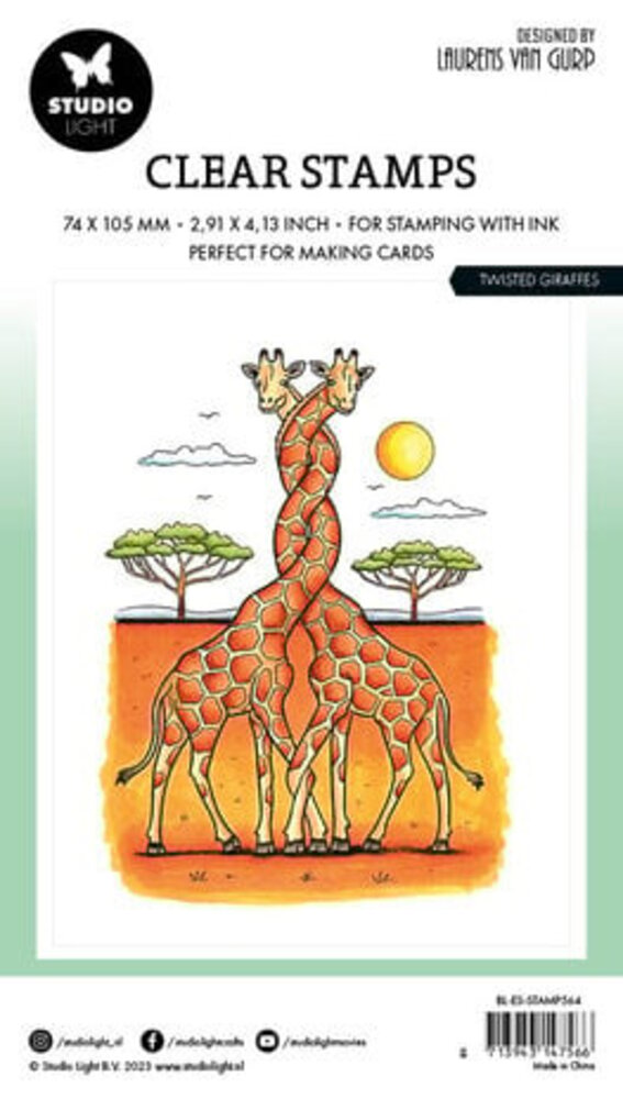 Studio Light Essentials Clear Stamps Twisted Giraffes (BL-ES-STAMP564) Studio Light Essentials Clear Stamps Twisted Giraffes (BL-ES-STAMP564)