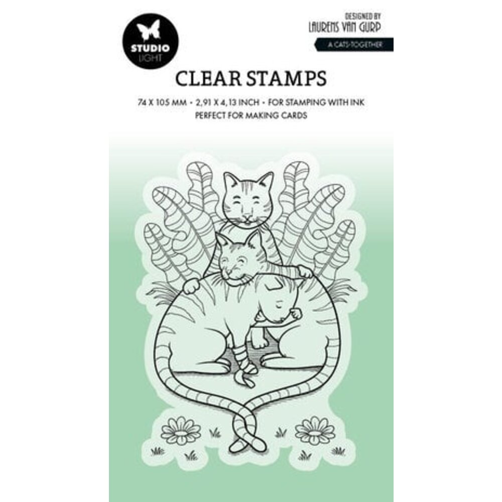 Studio Light Essentials Clear Stamps A Cats-Together (BL-ES-STAMP565 ...