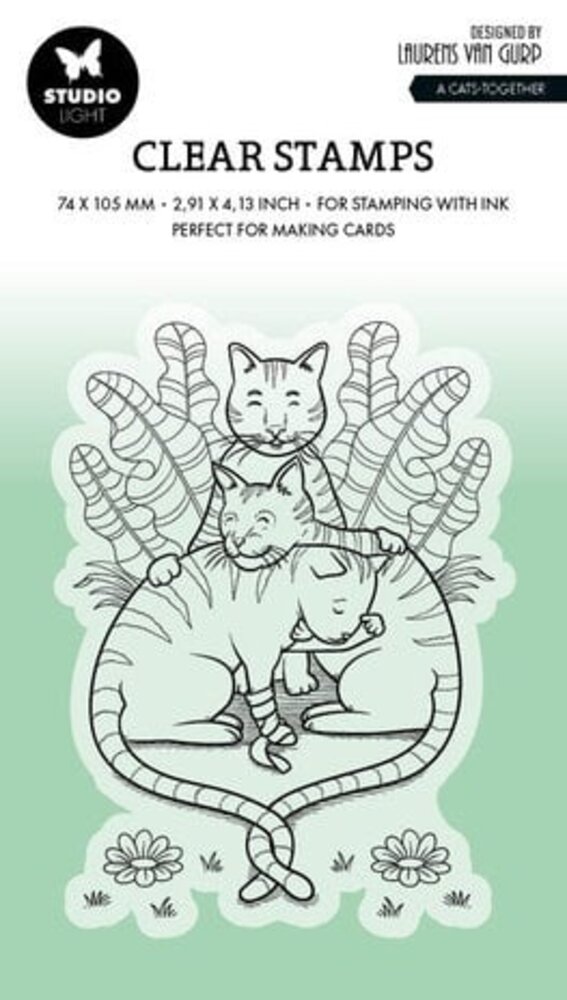 Studio Light Essentials Clear Stamps A Cats-Together (BL-ES-STAMP565) Studio Light Essentials Clear Stamps A Cats-Together (BL-ES-STAMP565)