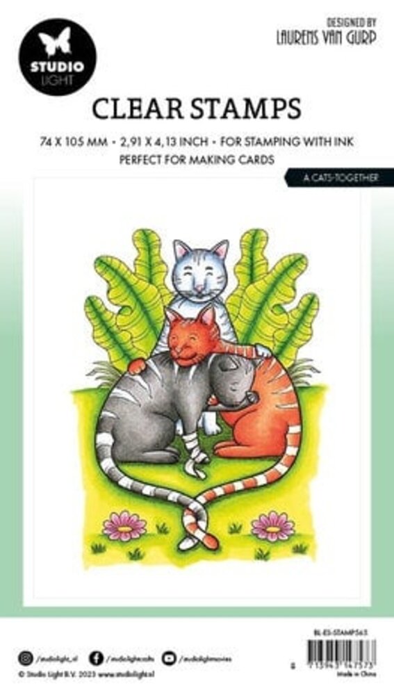 Studio Light Essentials Clear Stamps A Cats-Together (BL-ES-STAMP565) Studio Light Essentials Clear Stamps A Cats-Together (BL-ES-STAMP565)