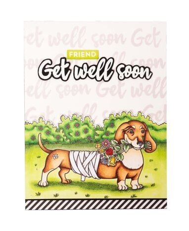 Studio Light Essentials Clear Stamps Be Strong (BL-ES-STAMP569)