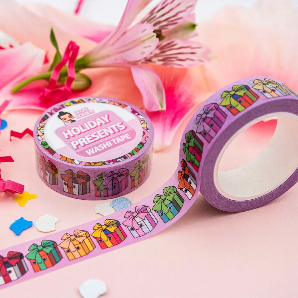 Leon Römer Illustraties Holiday Presents Washi Tape Leon Römer Illustraties Holiday Presents Washi Tape