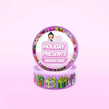Leon Römer Illustraties Holiday Presents Washi Tape Leon Römer Illustraties Holiday Presents Washi Tape