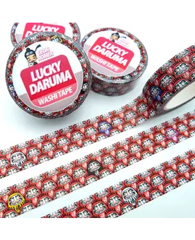 Leon Römer Illustraties Lucky Daruma Washi Tape