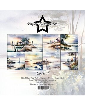 Paper Favourites Coastal 12x12 Inch Paper Pack (PF471) Paper Favourites Coastal 12x12 Inch Paper Pack (PF471)