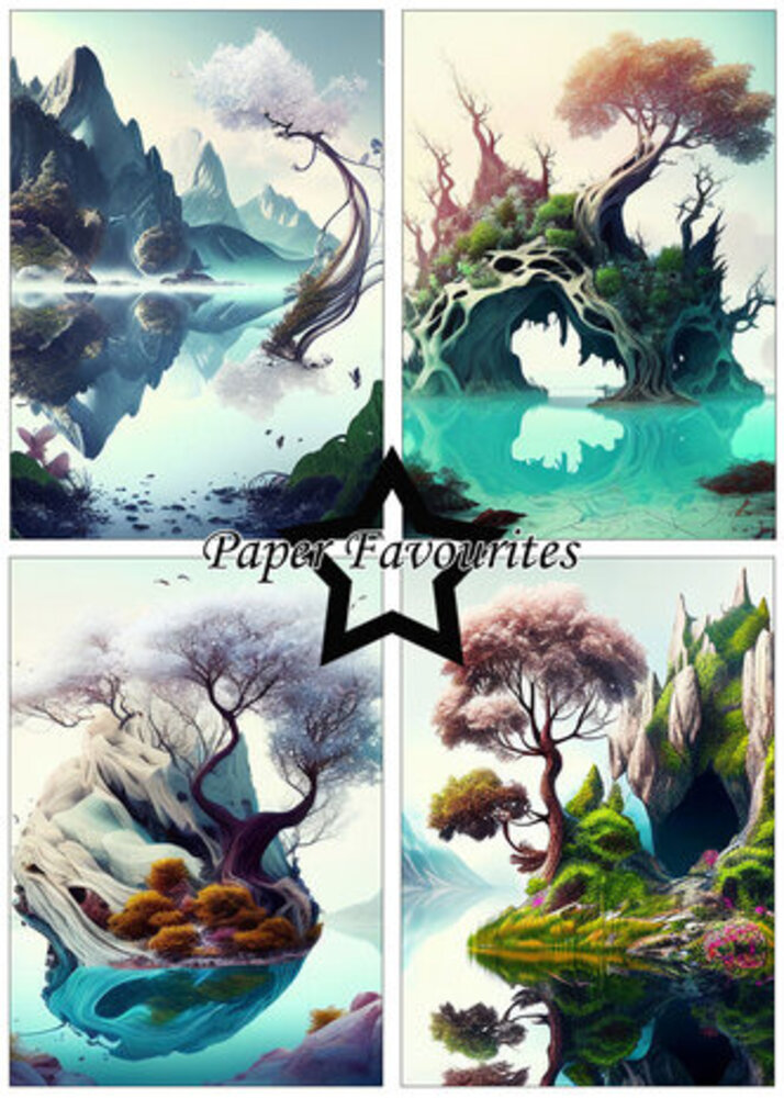 Paper Favourites Mystical Natur A5 Paper Pack (PFA116)