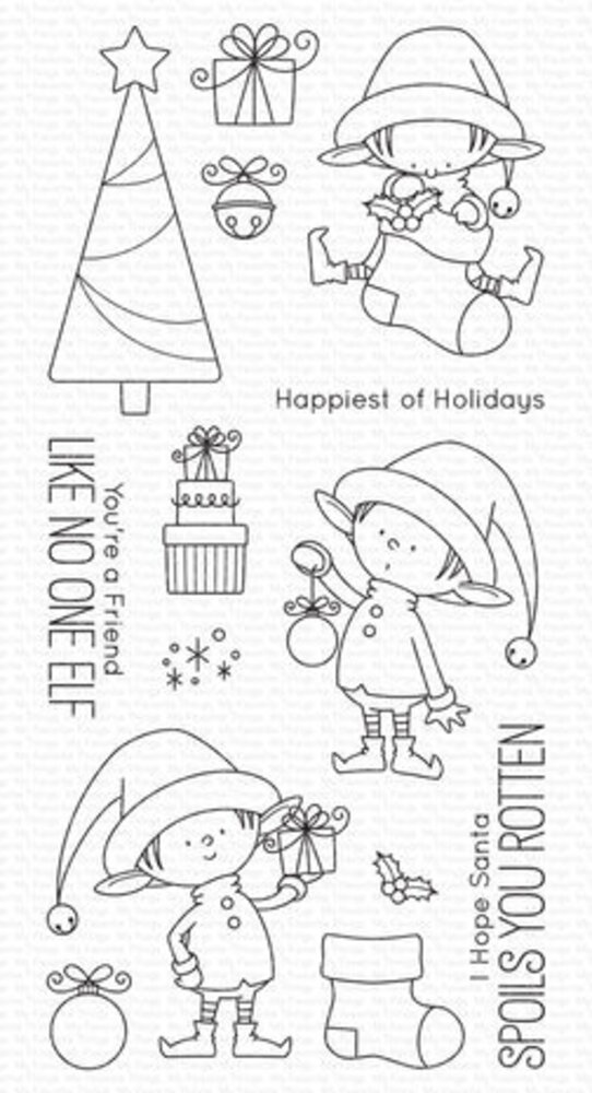My Favorite Things Santa's Elves Clear Stamps (BB-165) My Favorite Things Santa's Elves Clear Stamps (BB-165)