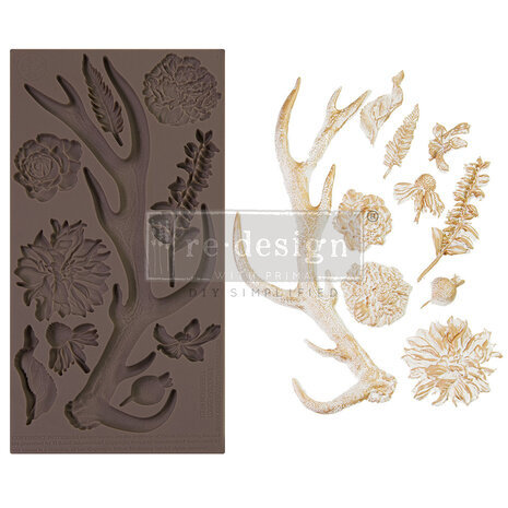 Re-Design Loggers' Lodge 1 5x8 Inch Decor Mould (666651) Re-Design Loggers' Lodge 1 5x8 Inch Decor Mould (666651)