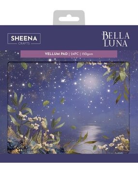 Sheena Bella Luna 8x8 Inch Vellum Pad (SD-BL-VELPAD8) Sheena Bella Luna 8x8 Inch Vellum Pad (SD-BL-VELPAD8)