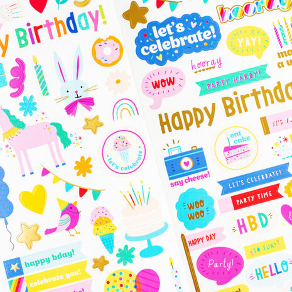 Pebbles All The Cake 6x12 Inch Stickers (34022066) Pebbles All The Cake 6x12 Inch Stickers (34022066)