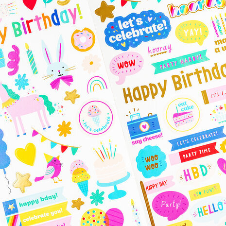 Pebbles All The Cake 6x12 Inch Stickers (34022066) Pebbles All The Cake 6x12 Inch Stickers (34022066)