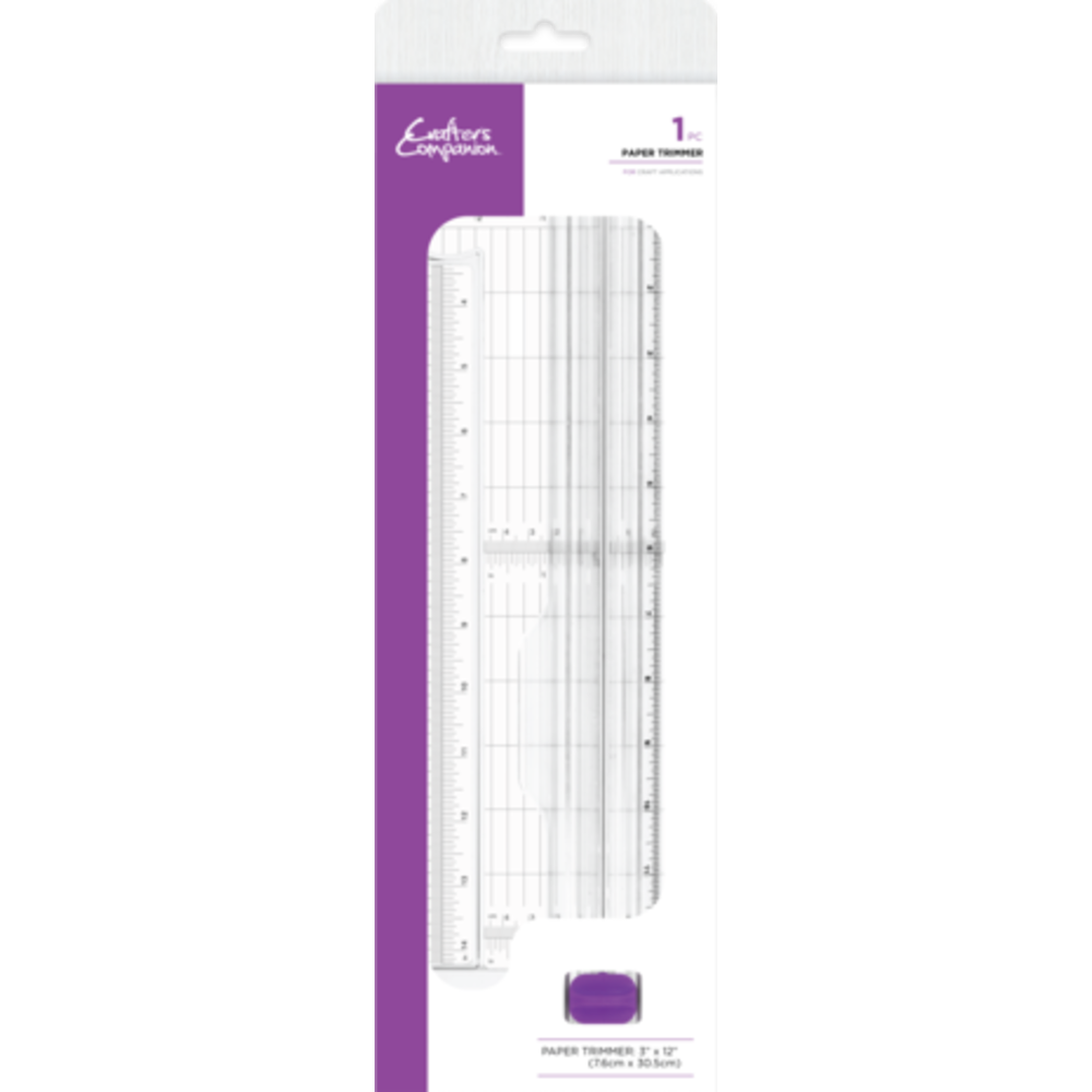 Crafter's Companion Paper Trimmer 3x12 Inch (CCTOOLTRIM) Paperpads.nl