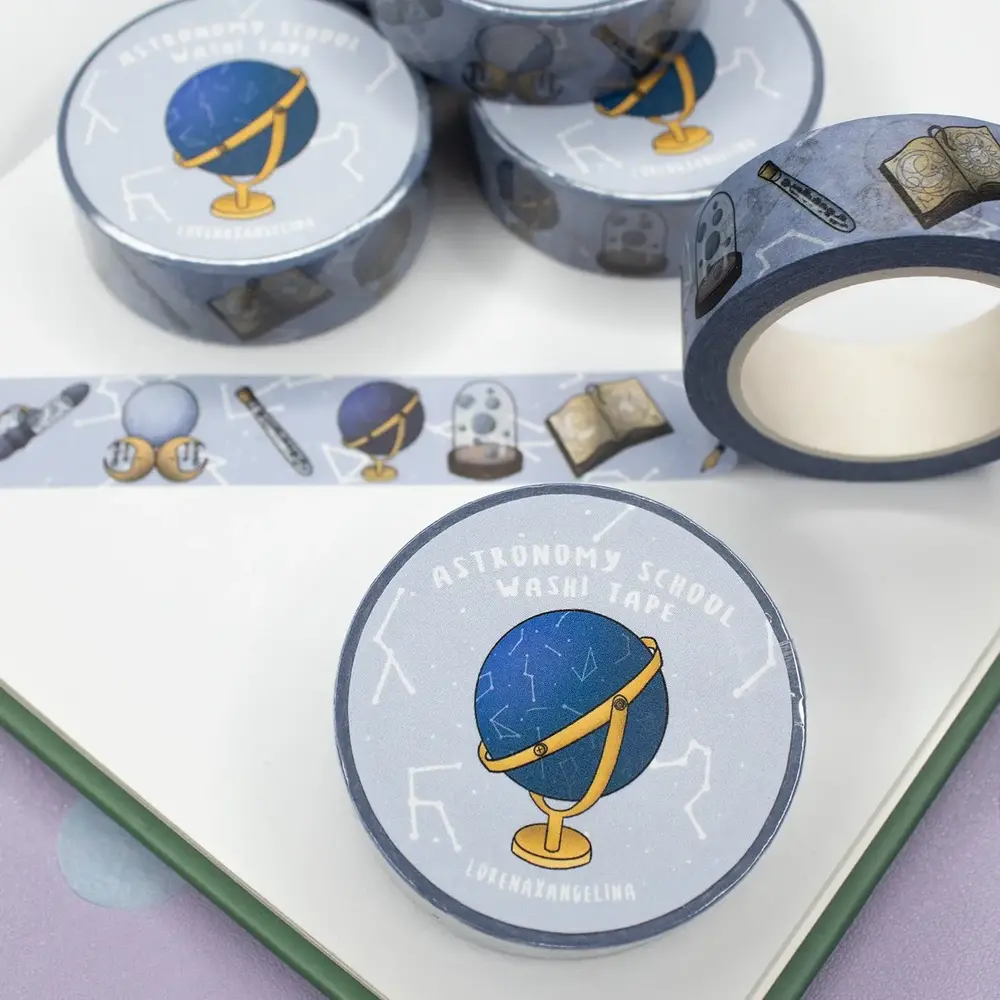 LorenaxAngelina Astronomy School Washi Tape