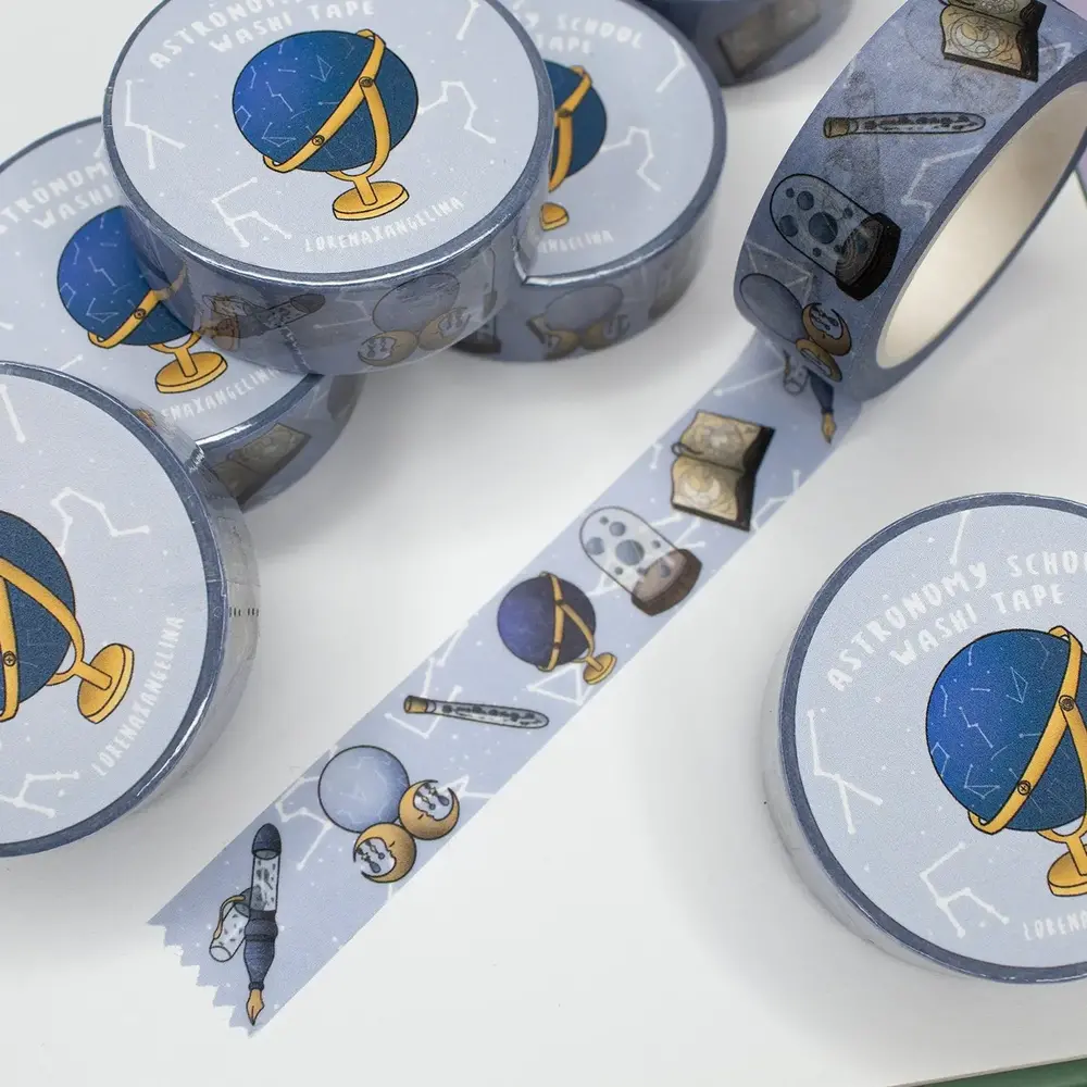 LorenaxAngelina Astronomy School Washi Tape