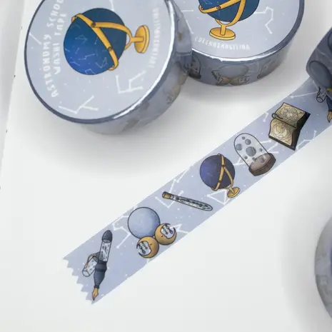 LorenaxAngelina Astronomy School Washi Tape