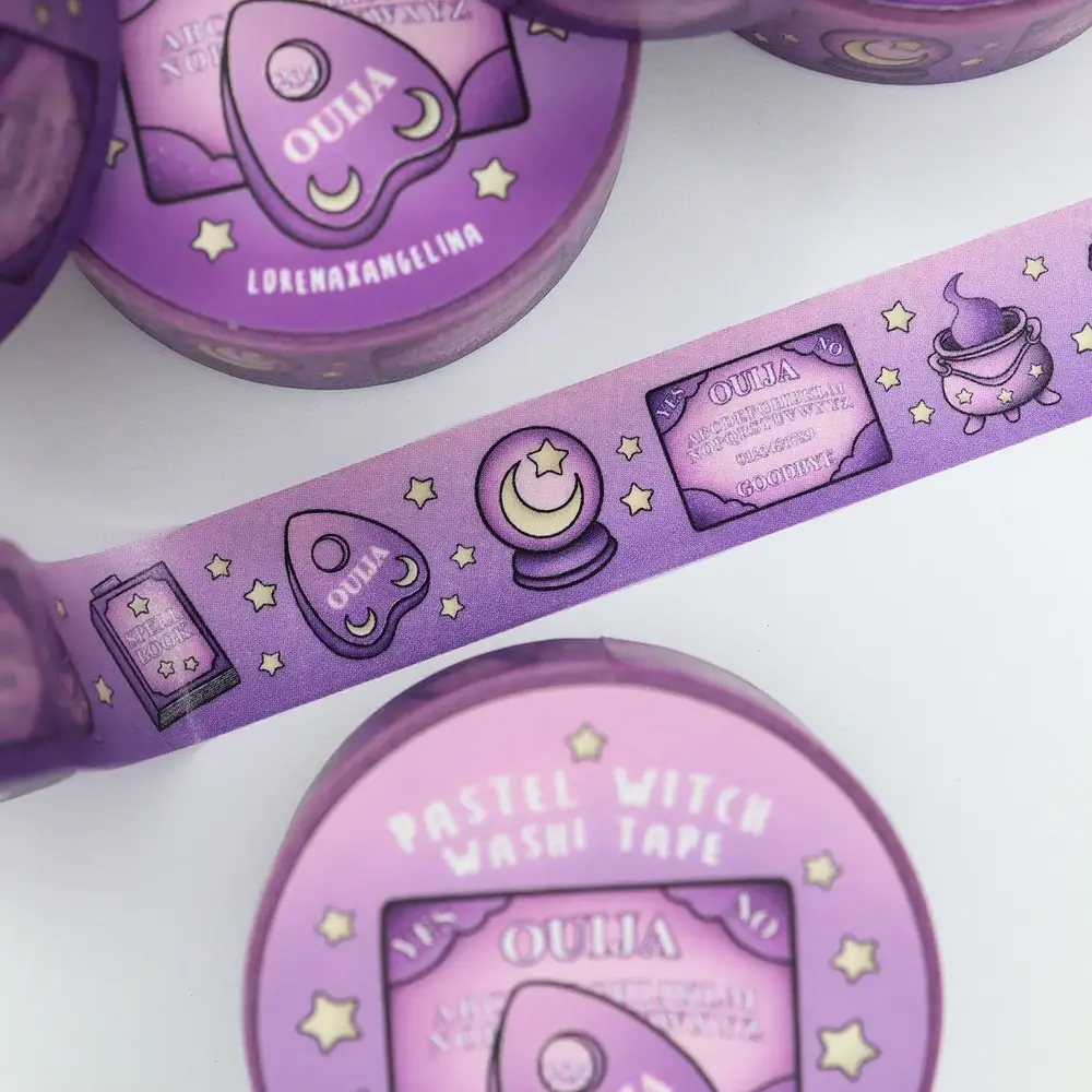 LorenaxAngelina Pastel Witch Washi Tape LorenaxAngelina Pastel Witch Washi Tape