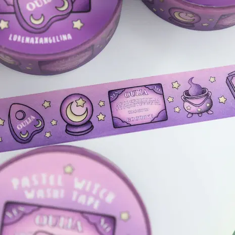 LorenaxAngelina Pastel Witch Washi Tape LorenaxAngelina Pastel Witch Washi Tape