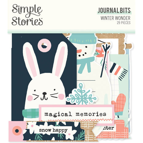 Simple Stories Winter Wonder 12x12 Inch Collector's Essential Kit (21201)