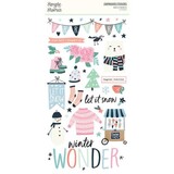 Simple Stories Winter Wonder Chipboard Stickers (21217)