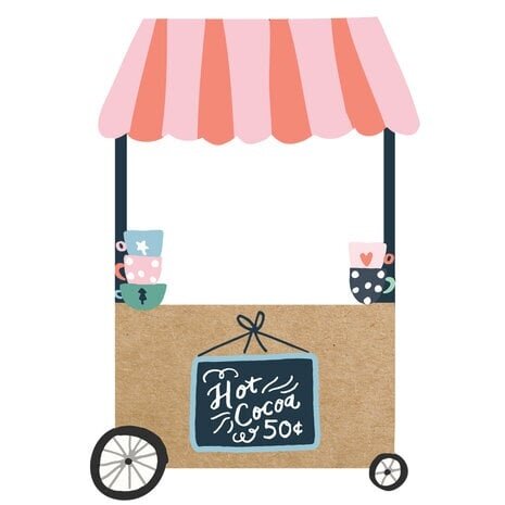 Simple Stories Winter Wonder Chipboard Frames (21224)