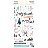 Simple Stories Winter Wonder Foam Stickers (21225)