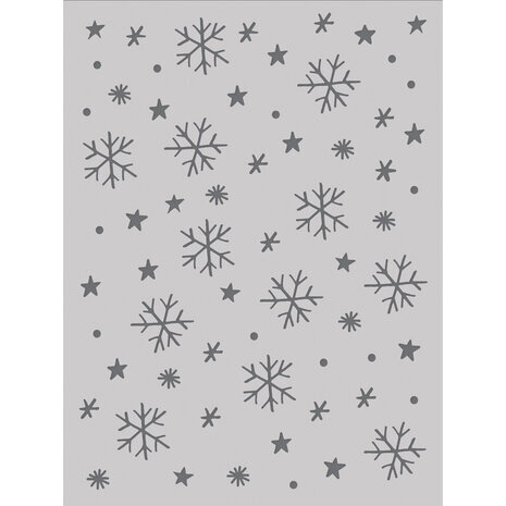 Simple Stories Winter Wonder Stencil Snow Flurries (21229) Simple Stories Winter Wonder Stencil Snow Flurries (21229)